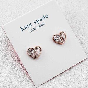 Kate Spade Heart Stud Earrings